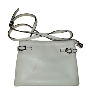Forever 21 Crossbody Bag White